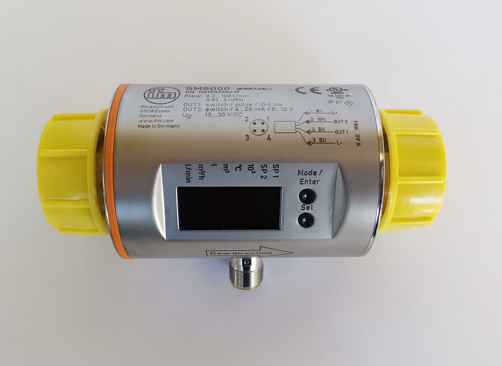 IFM electromagnetic flow meter/beer flow meter/brewery flow meter